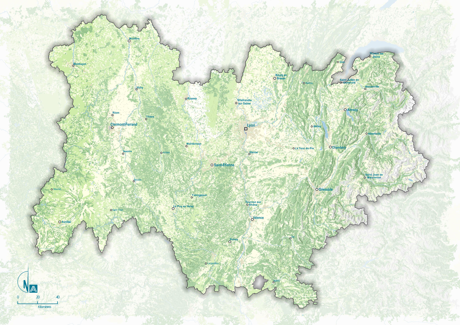 La Region Auvergne Rhone Alpes Aurg