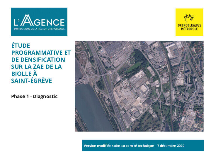Foncier économique : la ZAE de la Biolle à Saint-Égrève