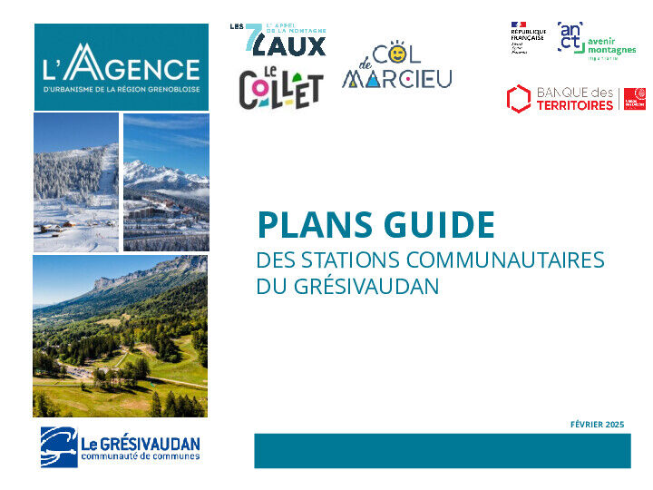PLANS GUIDE  DES STATIONS COMMUNAUTAIRES  DU GRÉSIVAUDAN